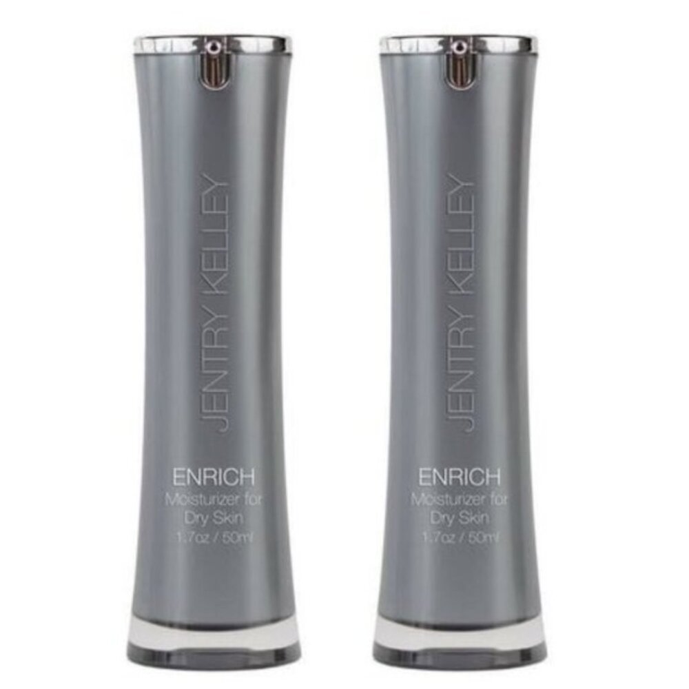 2pc Jentry Kelley ENRICH Organic Facial Moisturizer for Dry Skin 1.7oz